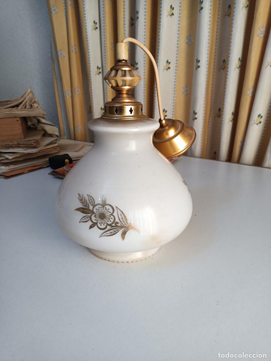 Vintage: L&aacute;mpara de techo antigua - Foto 1