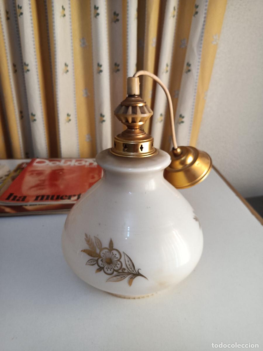 Vintage: L&aacute;mpara de techo antigua - Foto 2