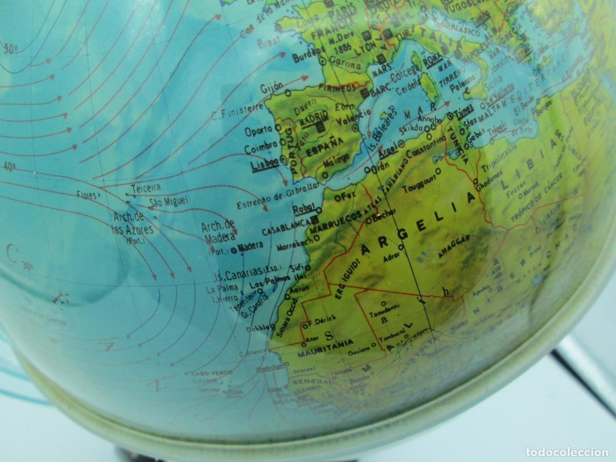 Vintage: Globo terr&aacute;queo con luz Salvat - Foto 4