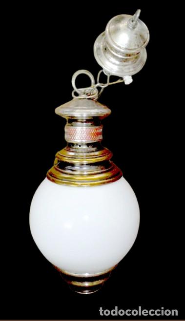 Vintage: LAMPARA DE TECHO&nbsp; DE OPALINA ART DECO FRANCINE - Foto 2