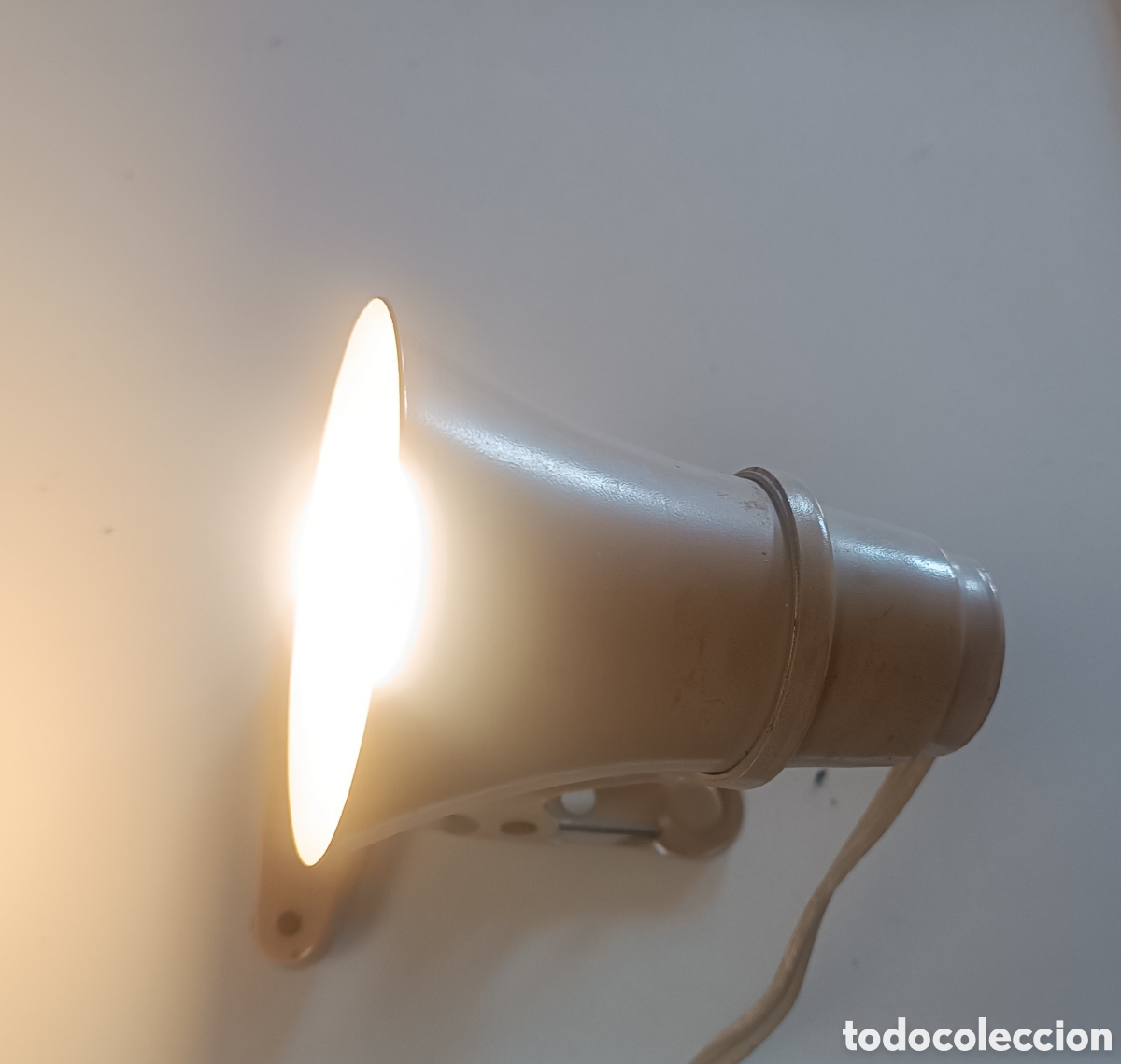 Vintage: LAMPARA PINZA con interruptor en el cable, direccionable, 2,30 mts. cable. - Foto 2