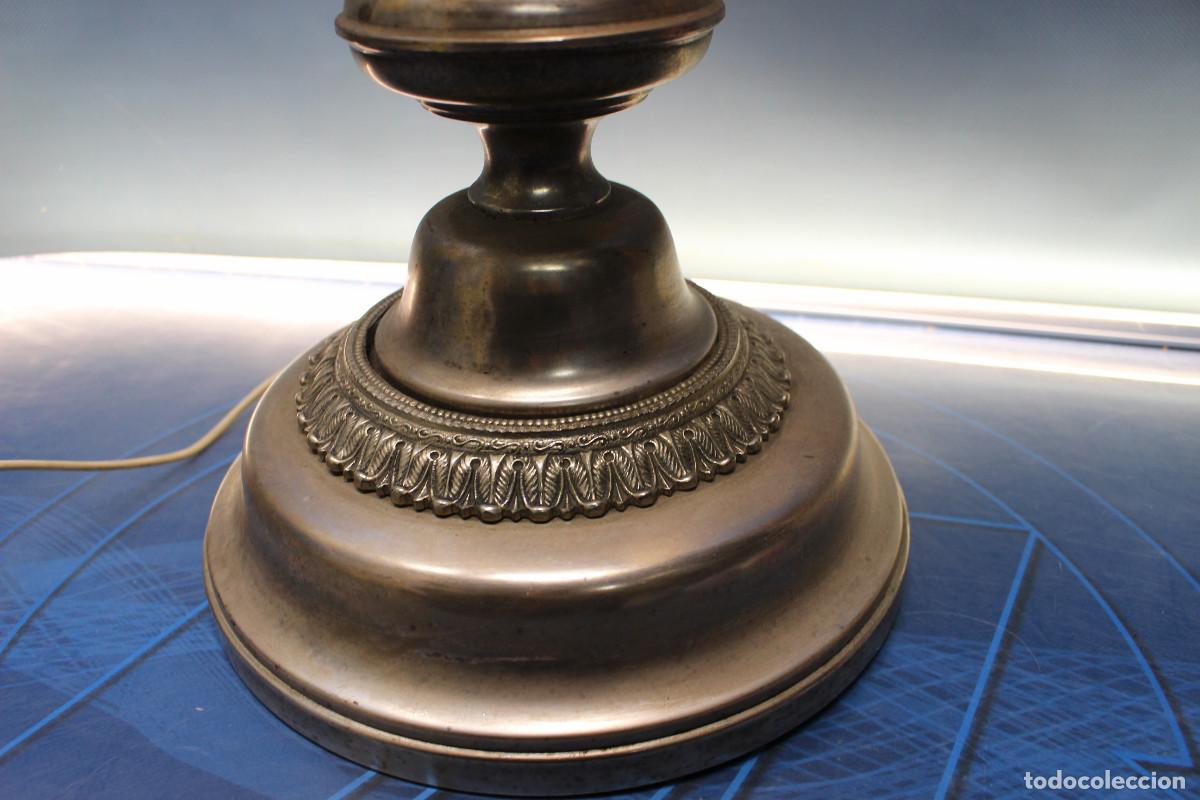 Vintage: L&aacute;mpara de mesa enorme. - Foto 6
