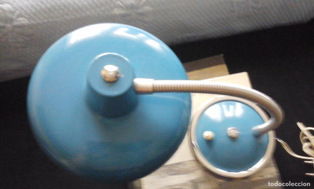 Vintage: lampara, azul electrico, estilo Fase - Foto 2