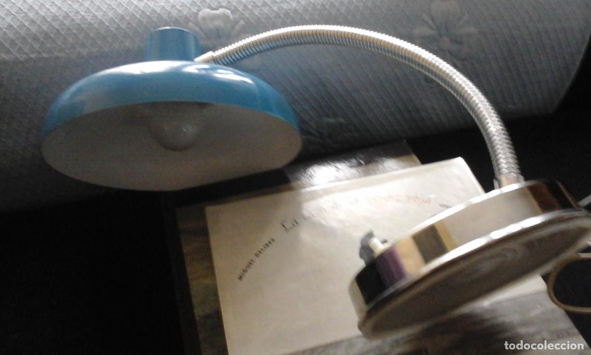 Vintage: lampara, azul electrico, estilo Fase - Foto 5