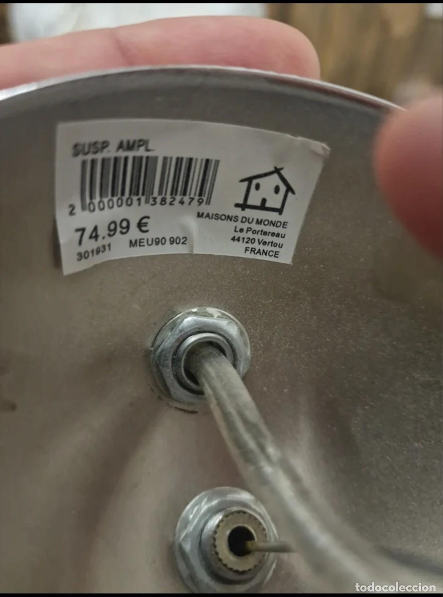 Vintage: L&aacute;mpara de techo Maison du Monde - Foto 2