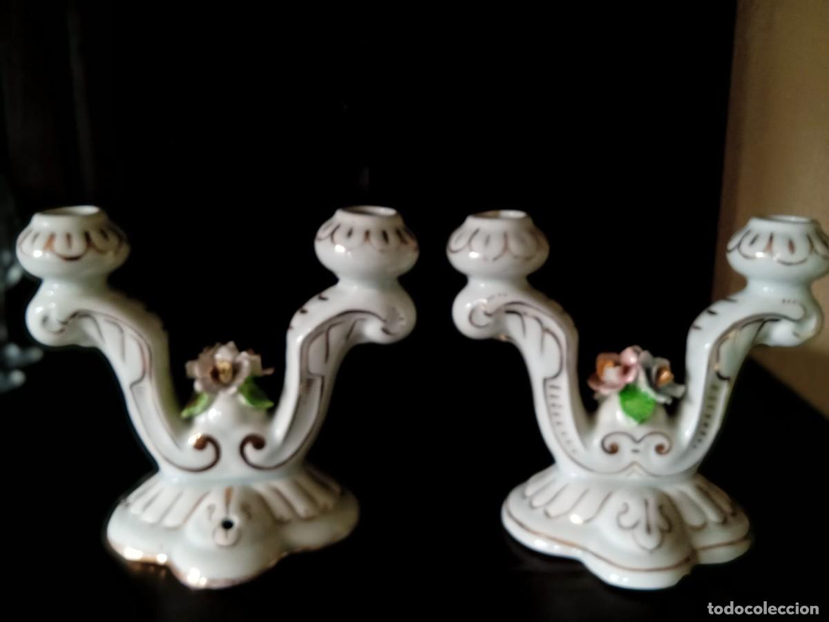 Vintage: Juego de dos candelabros - Foto 1