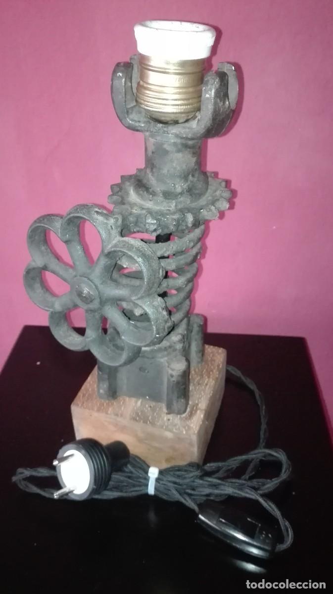 Vintage: LAMPARA PIEZAS INDUSTRIALES - Foto 1