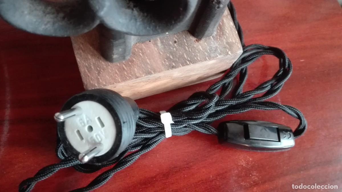 Vintage: LAMPARA PIEZAS INDUSTRIALES - Foto 18