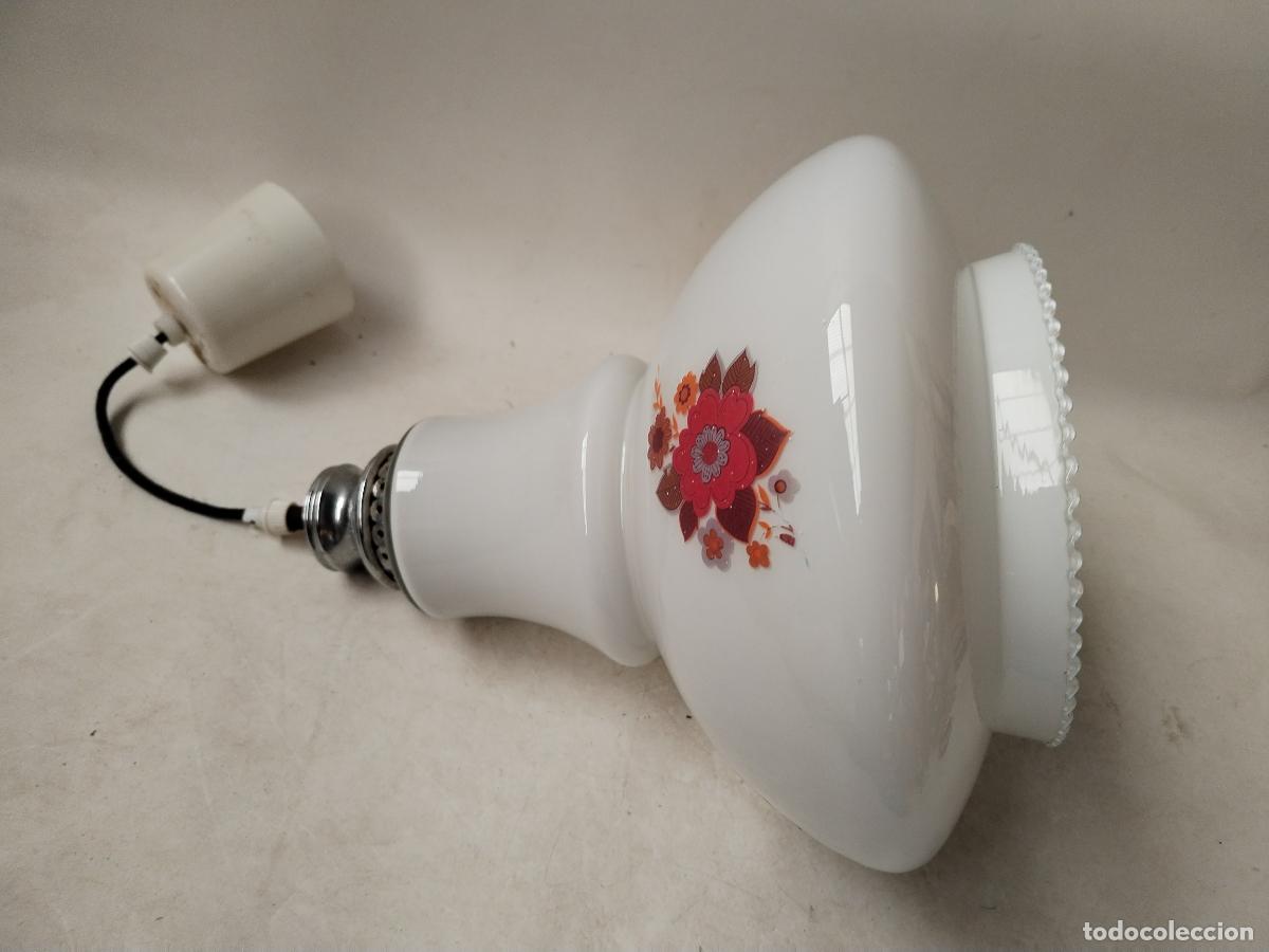 Vintage: lampara de techo vintage cristal - Foto 2