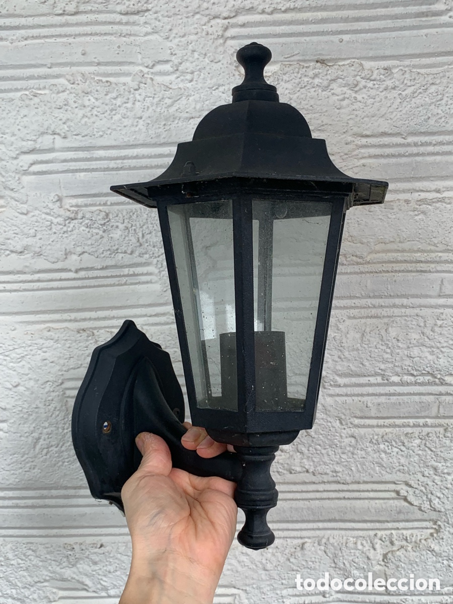 Vintage: Farol - l&aacute;mpara para patio exterior - Foto 1