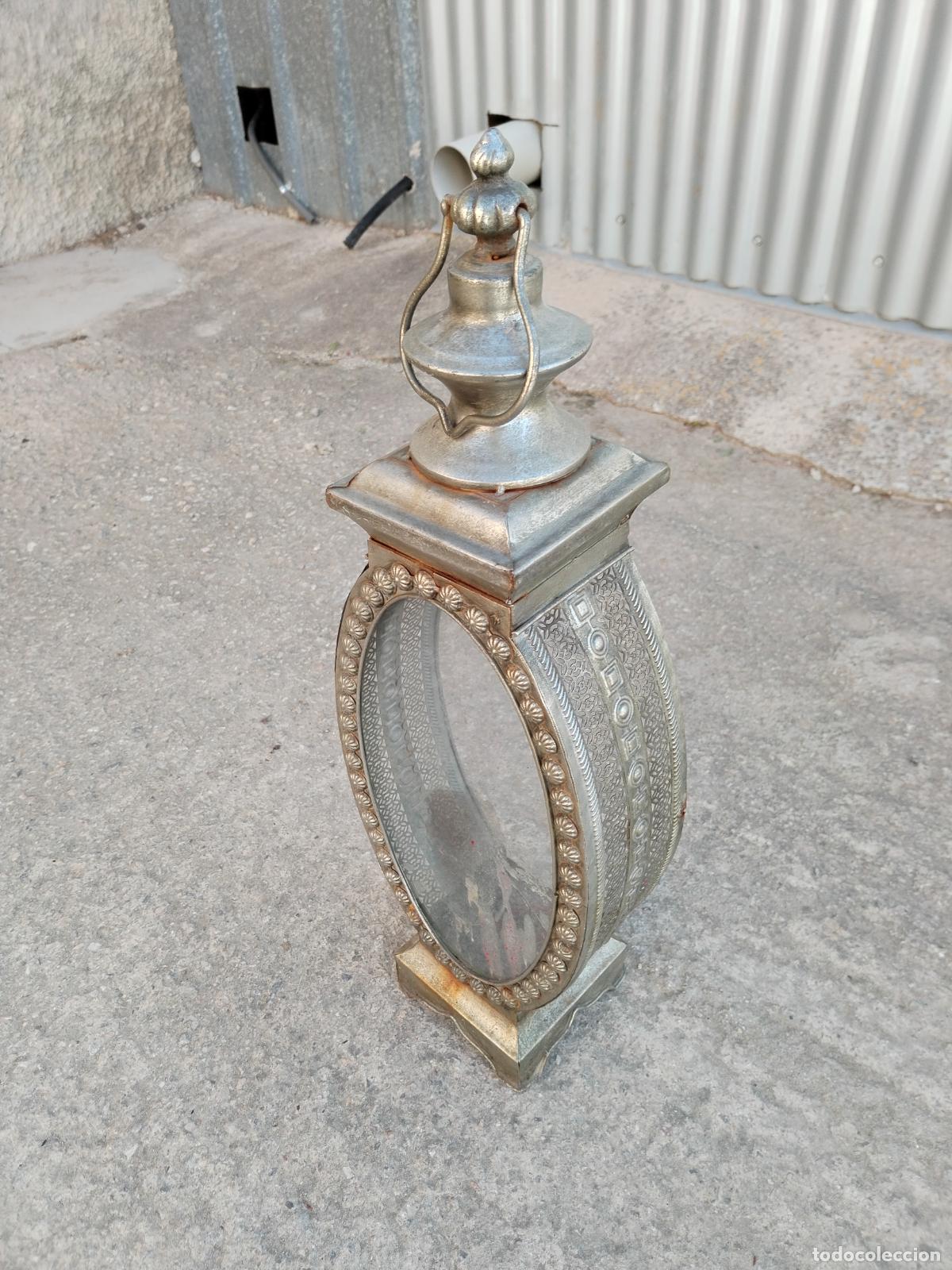 Vintage: farol de metal vintage - Foto 1