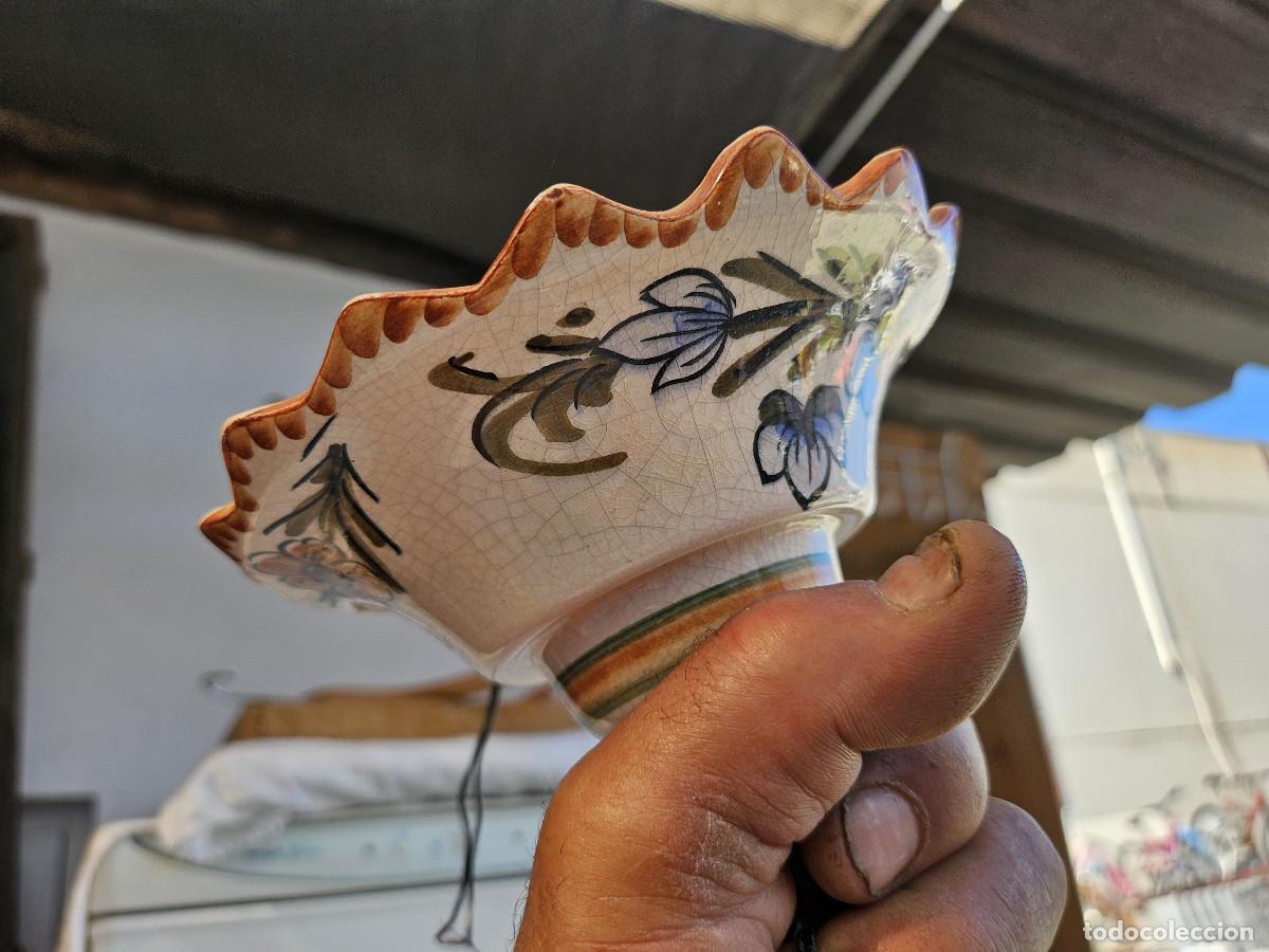 Vintage: lampara de ceramica rustica - Foto 2