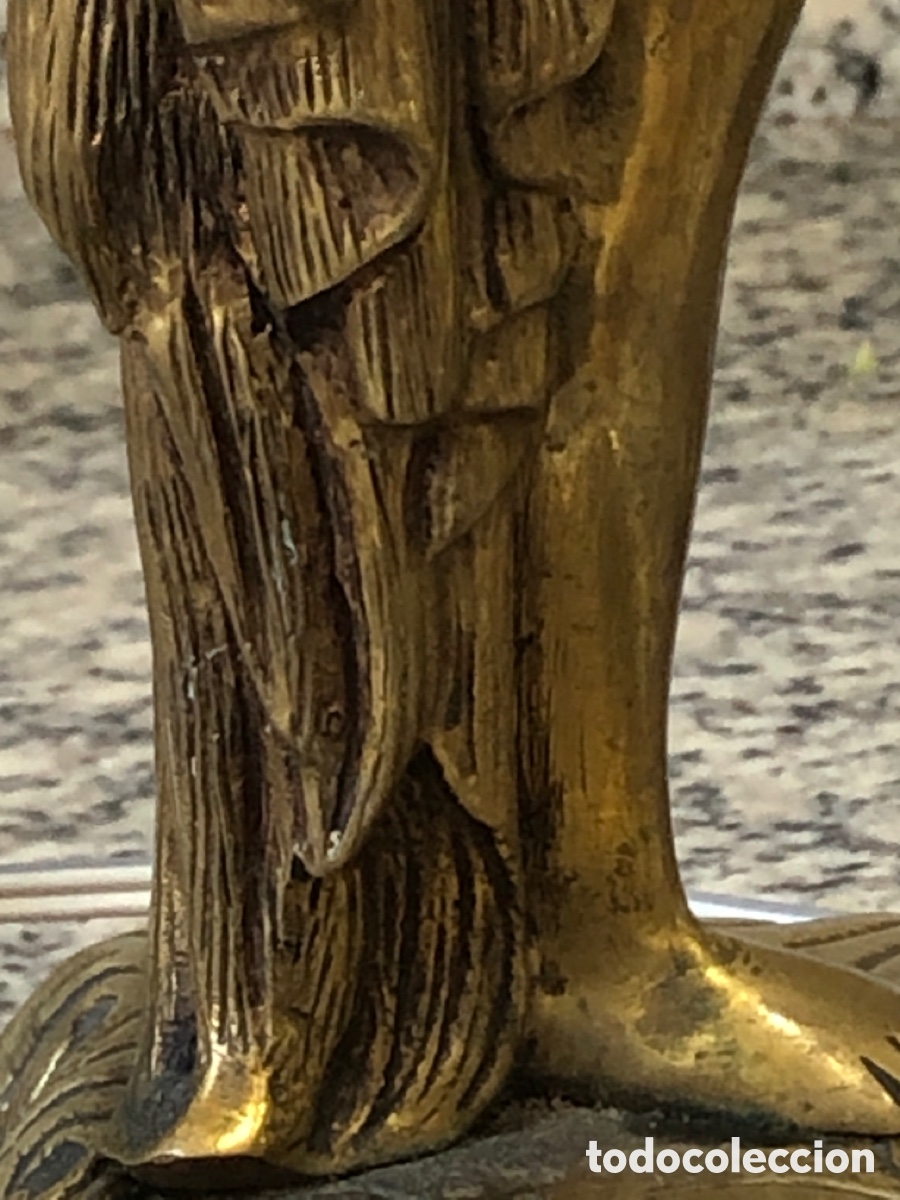 Vintage: LAMPARAS DE MESA EN BRONCE - Foto 4