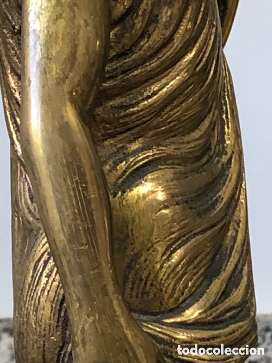 Vintage: LAMPARAS DE MESA EN BRONCE - Foto 6