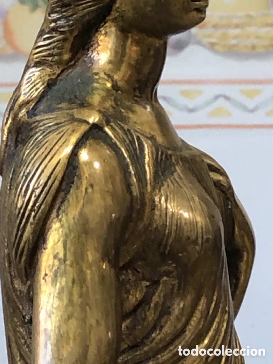 Vintage: LAMPARAS DE MESA EN BRONCE - Foto 7