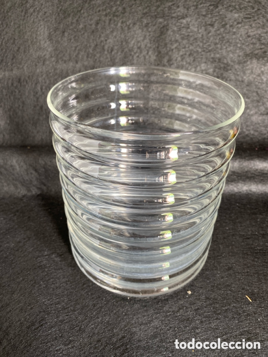 Vintage: Florero de cristal de 17x15 cm - Foto 1