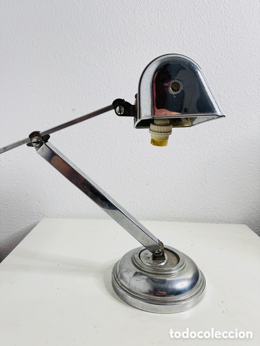 Vintage: Fare l&aacute;mpara escritorio Art Deco - Foto 8