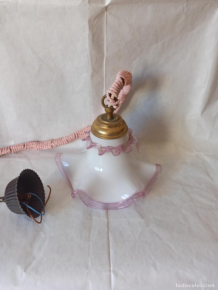 Vintage: Lampadario Murano a fiore anni 60 - Foto 1