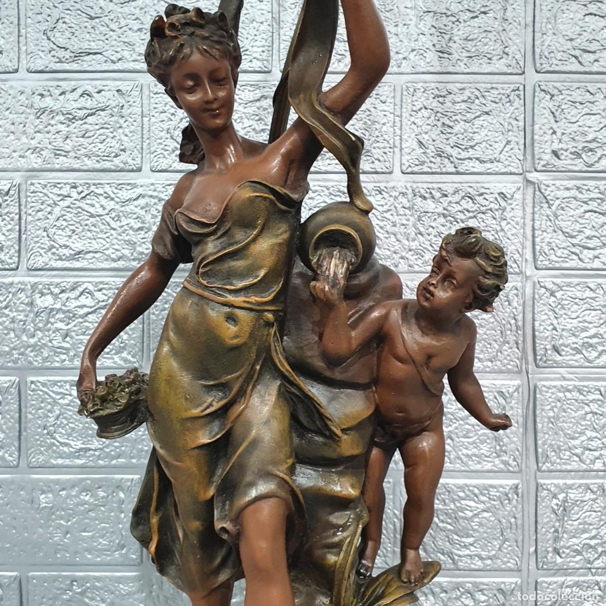 Vintage: Lampara de sobremesa Art Deco - Foto 4