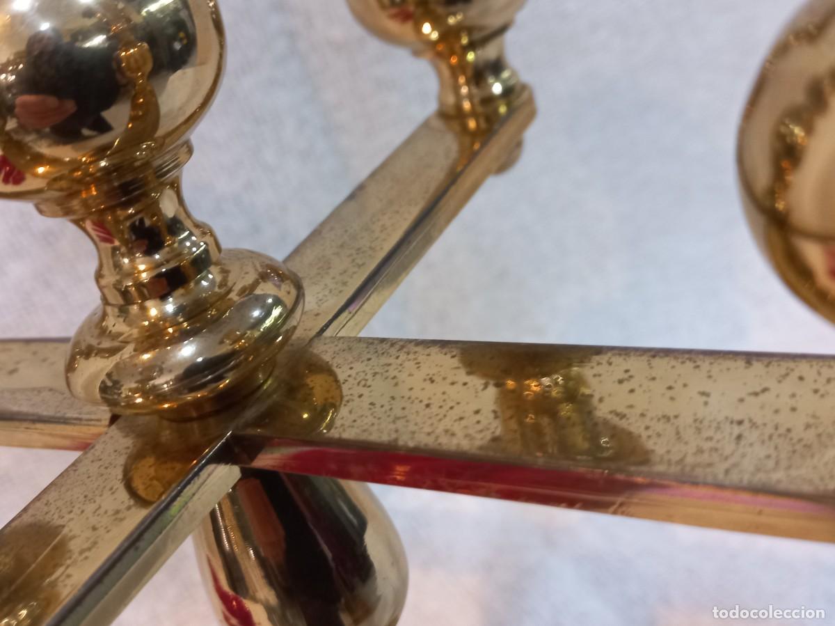 Vintage: CANDELABRO (5 velas) BRONCE - Foto 6