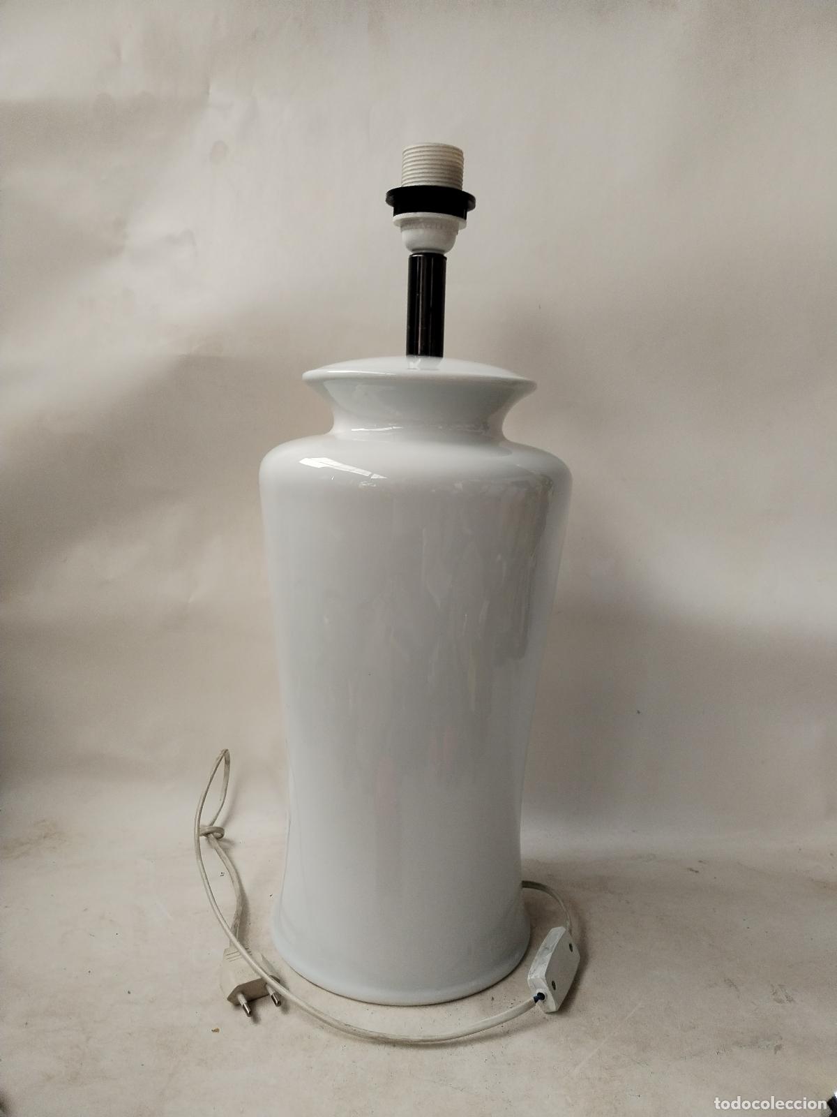 Vintage: lampara vintage de porcelna - Foto 5