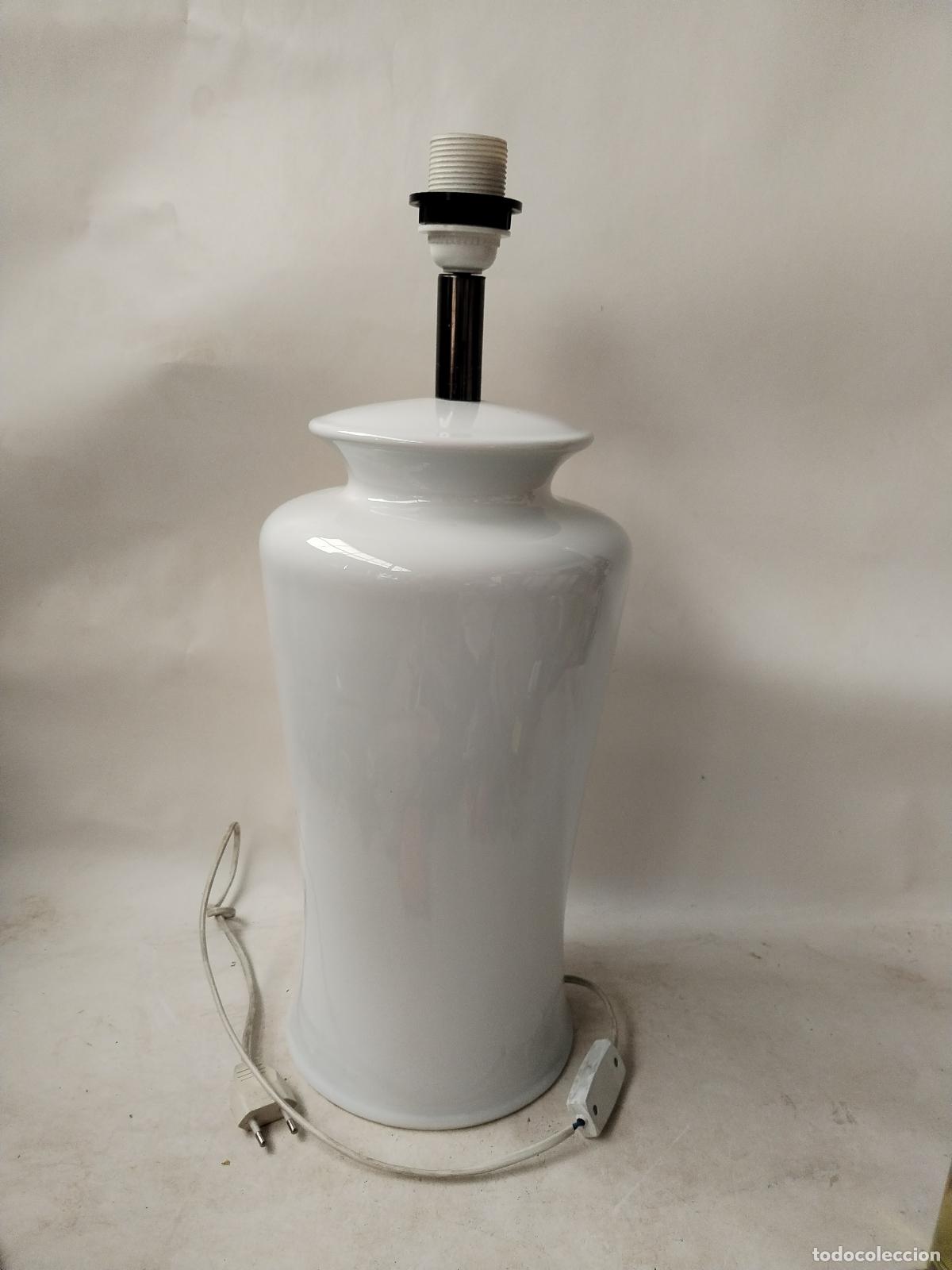 Vintage: lampara vintage de porcelna - Foto 6