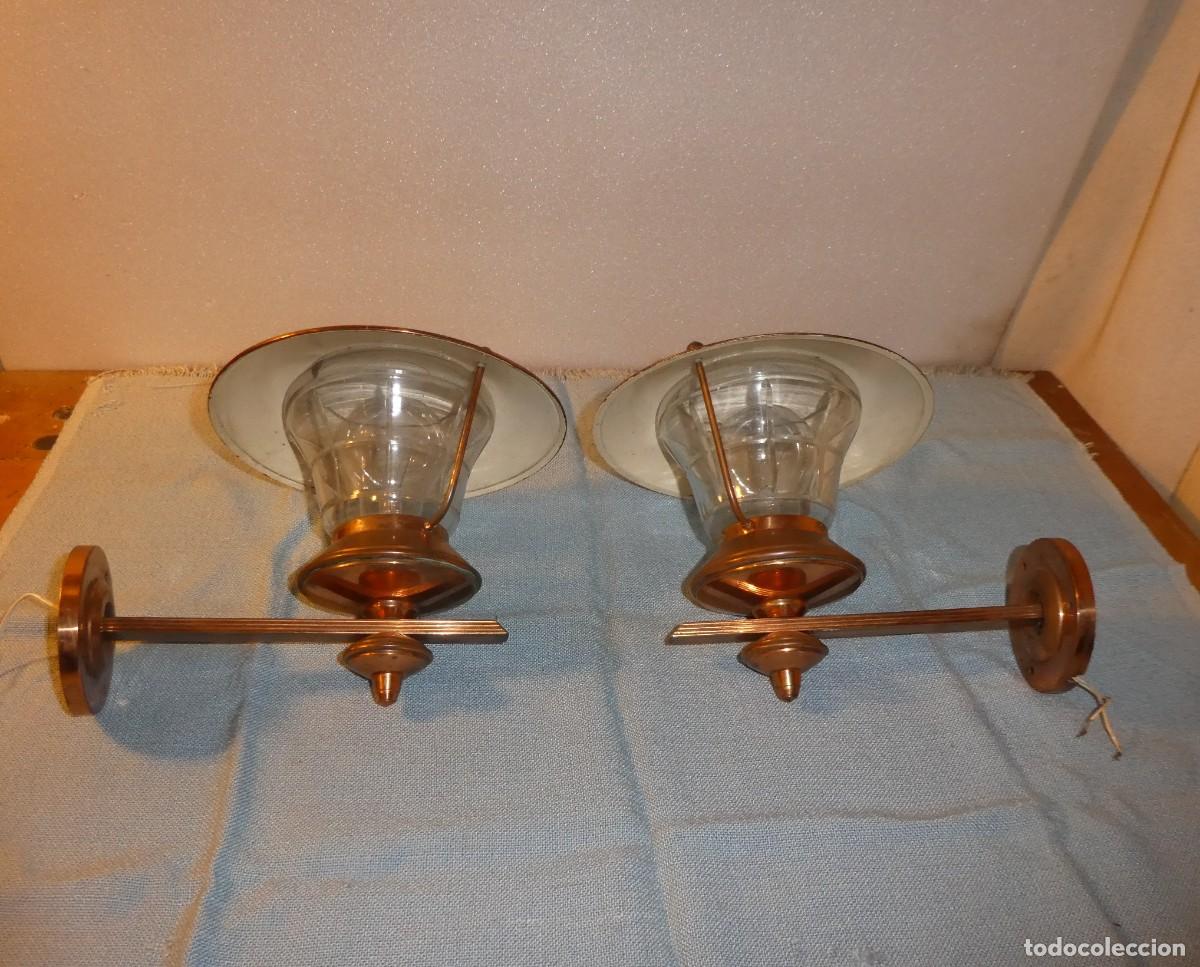 Vintage: APLIQUES DE COBRE Y CRISTAL - Foto 4