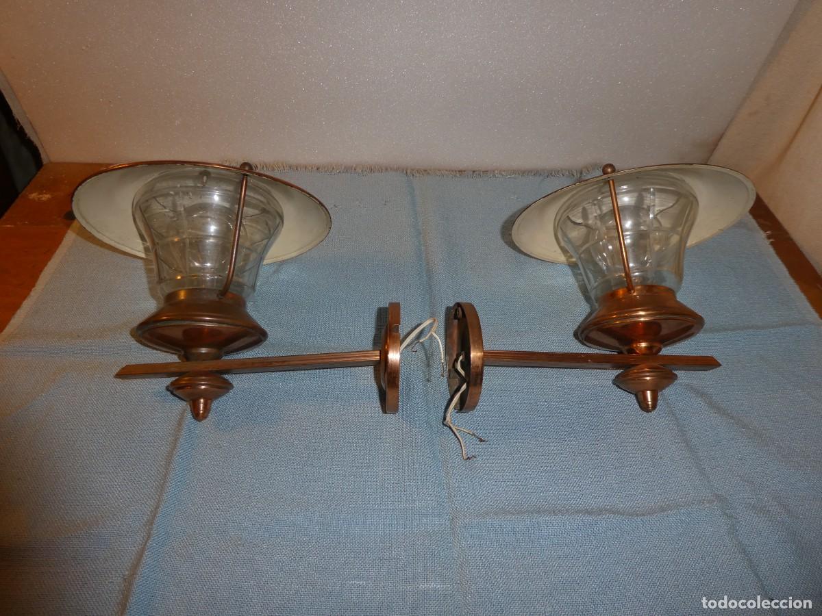 Vintage: APLIQUES DE COBRE Y CRISTAL - Foto 5
