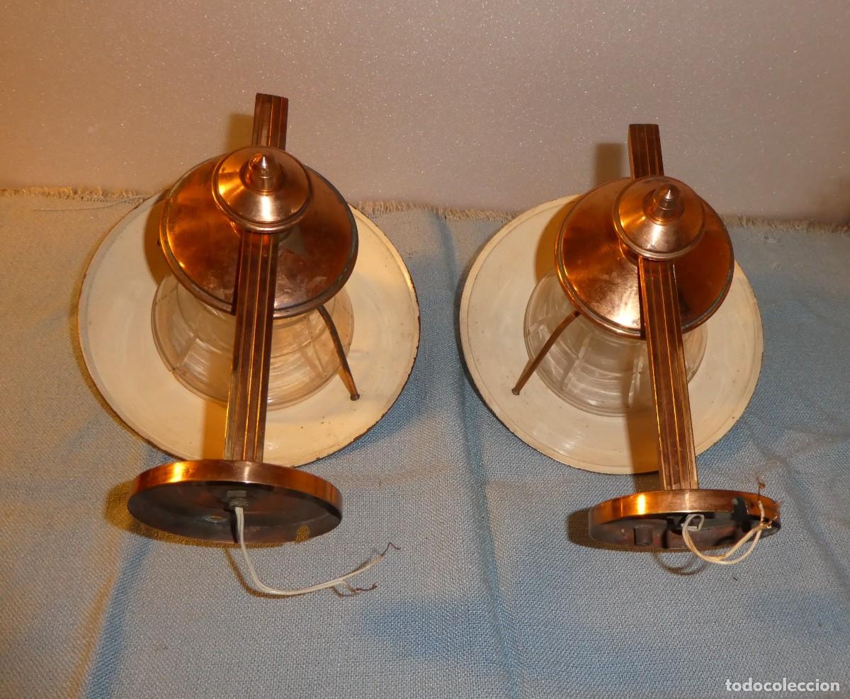 Vintage: APLIQUES DE COBRE Y CRISTAL - Foto 6