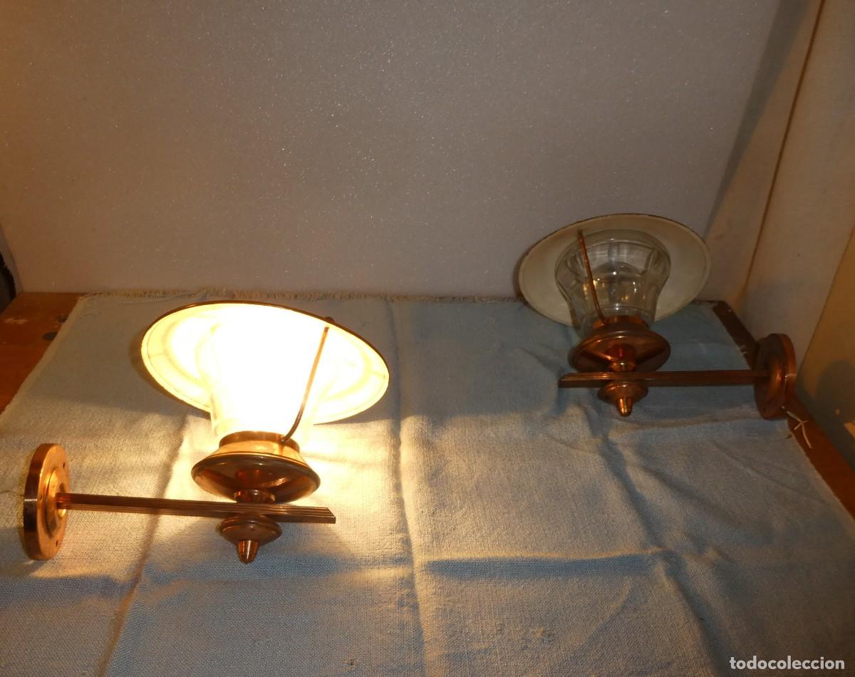 Vintage: APLIQUES DE COBRE Y CRISTAL - Foto 8