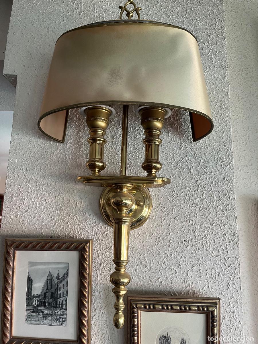 Vintage: Dos l&aacute;mparas de pared (apliques) de los a&ntilde;os 80 - Foto 3