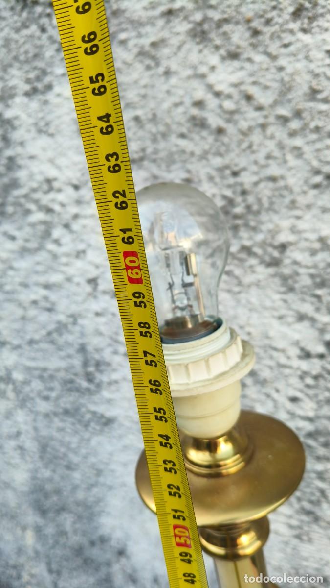 Vintage: Lampe cristal et laiton 1979 - Foto 3