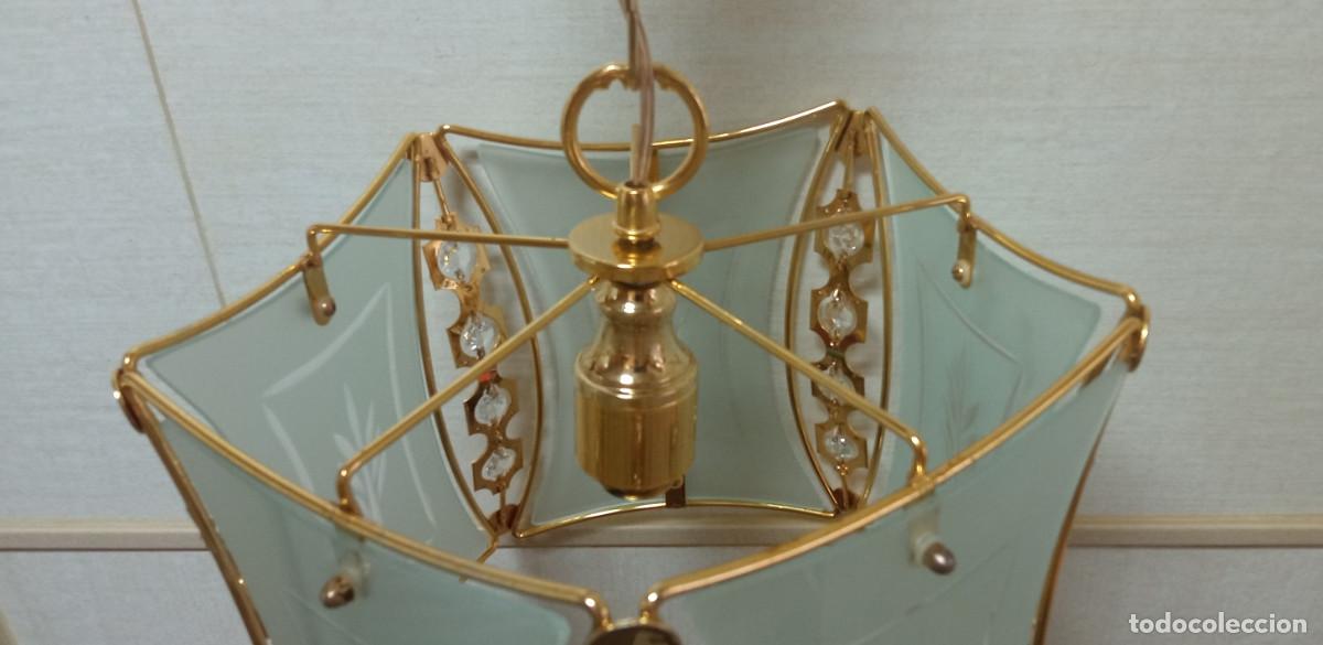 Vintage: L&aacute;mpara de Techo Forma Pentagonal - Foto 6