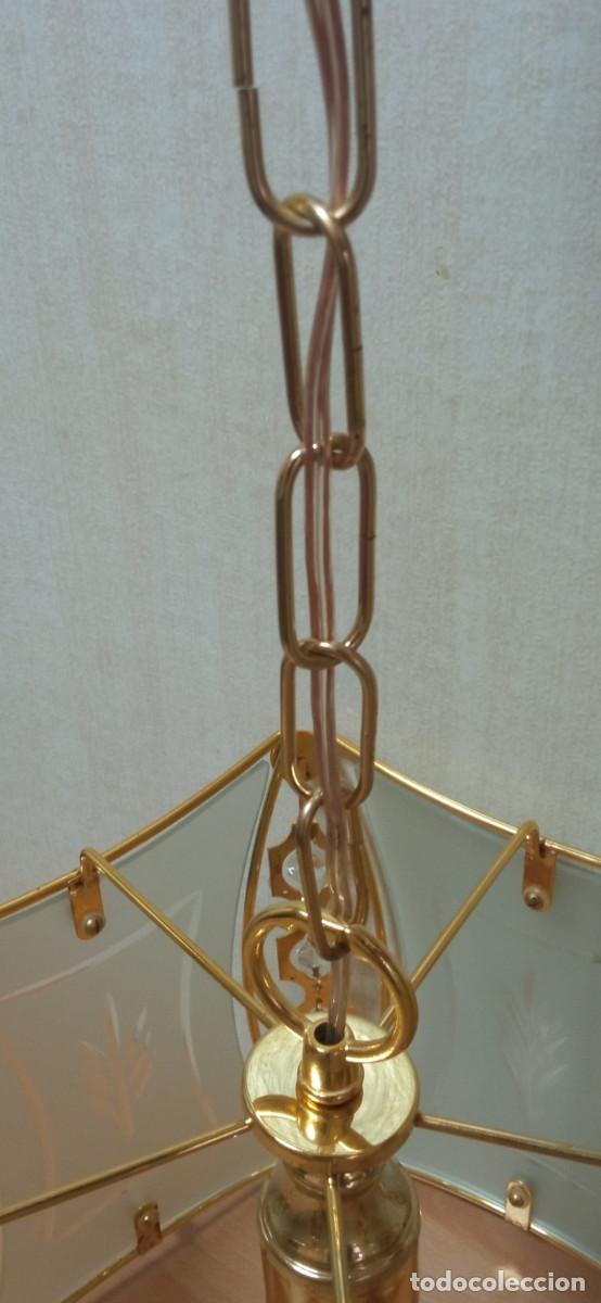 Vintage: L&aacute;mpara de Techo Forma Pentagonal - Foto 8
