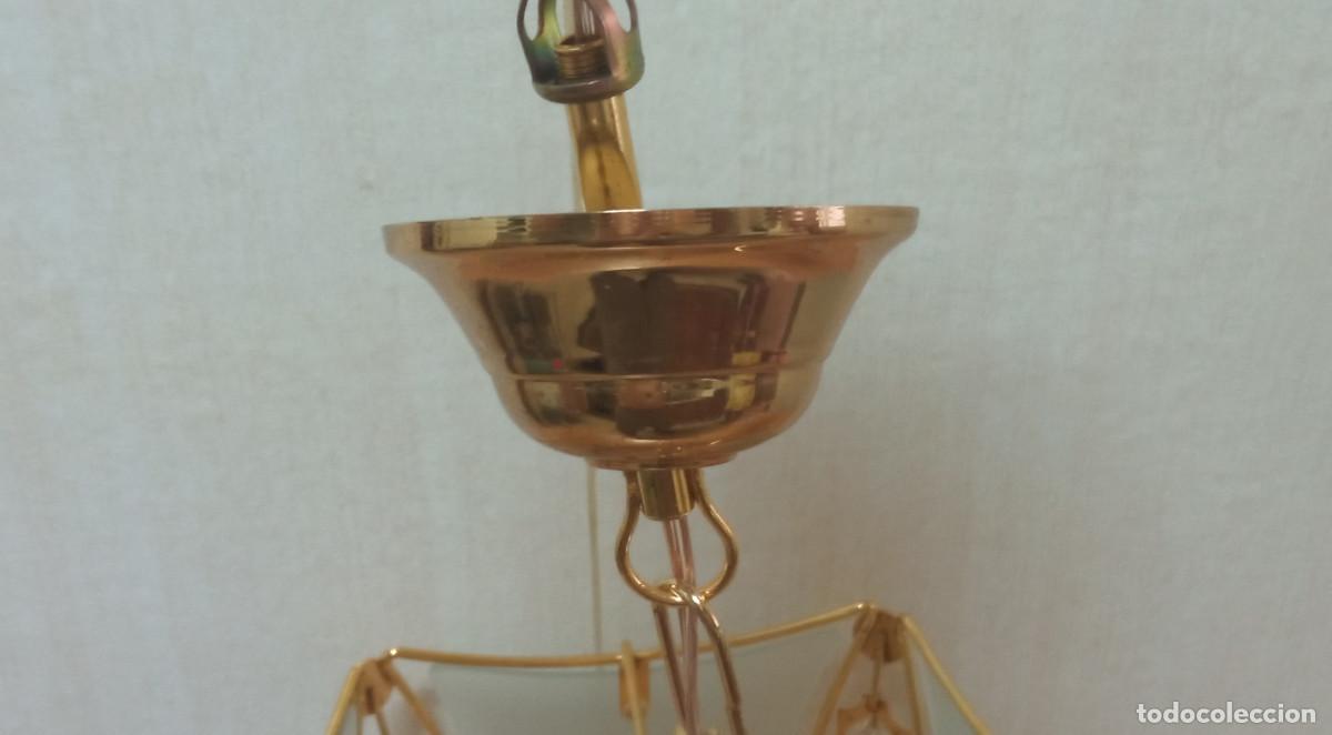 Vintage: L&aacute;mpara de Techo Forma Pentagonal - Foto 10