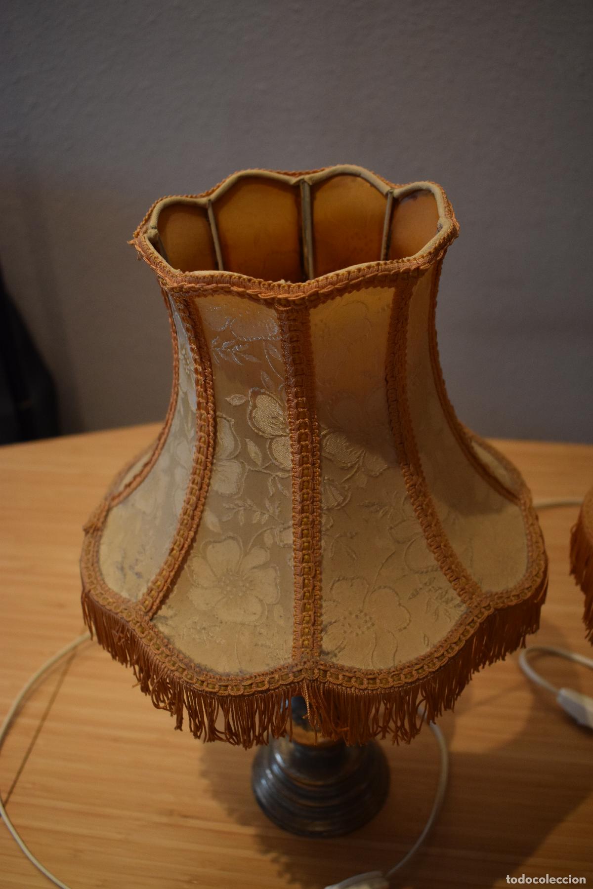 Vintage: L&aacute;mparas de mesa fracesas antiguas - Foto 4