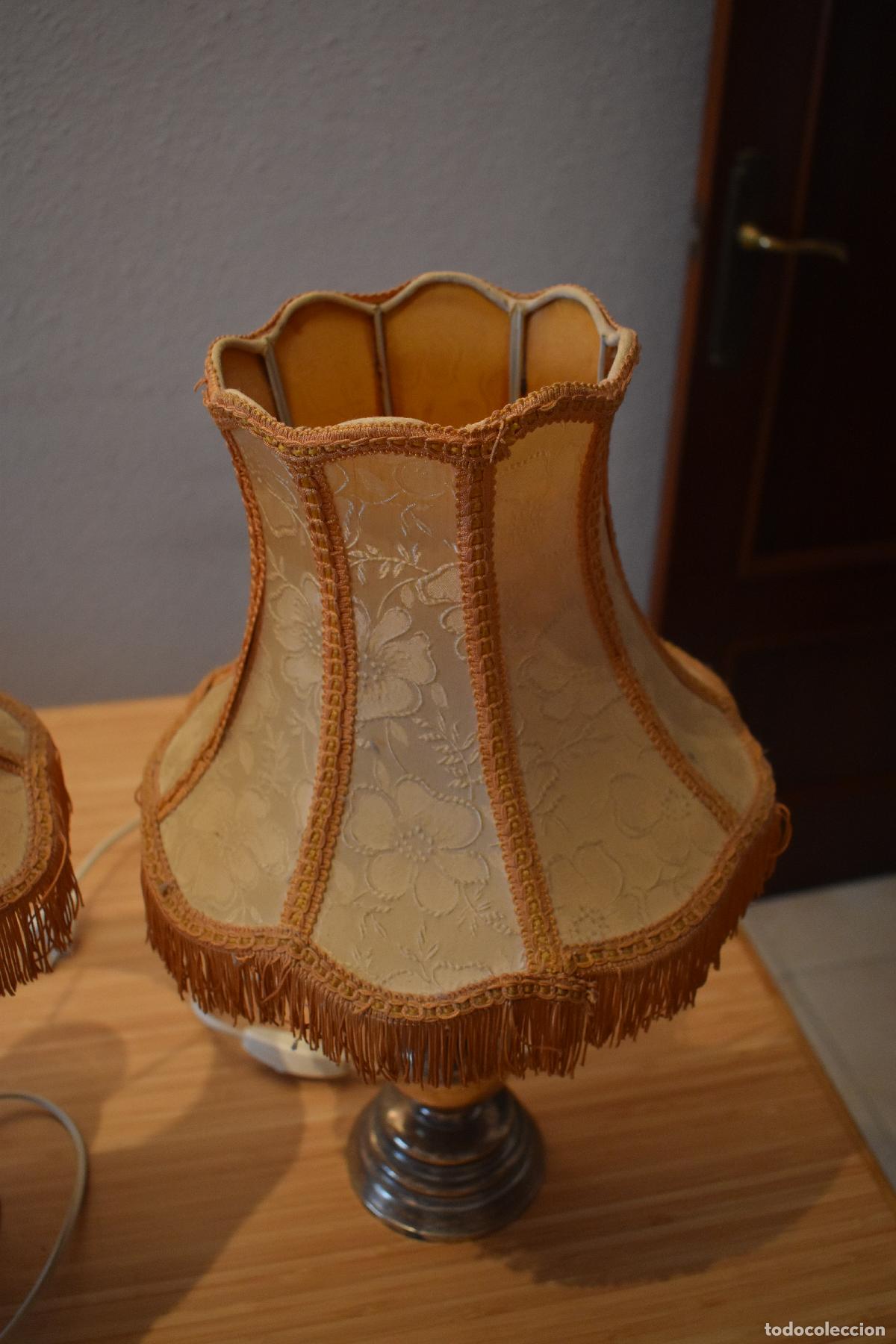 Vintage: L&aacute;mparas de mesa fracesas antiguas - Foto 5
