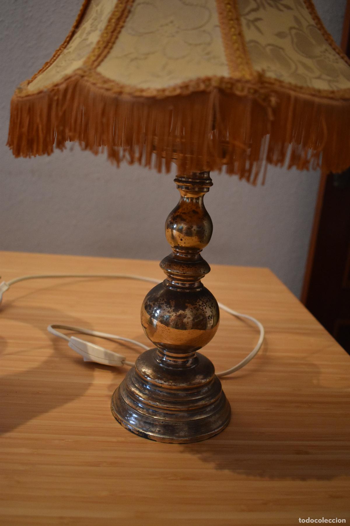 Vintage: L&aacute;mparas de mesa fracesas antiguas - Foto 7