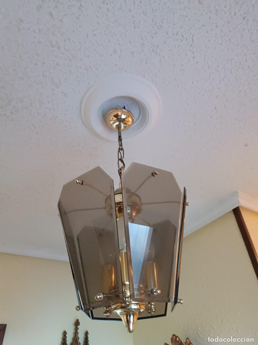 Vintage: Farol de techo hexagonal. - Foto 1