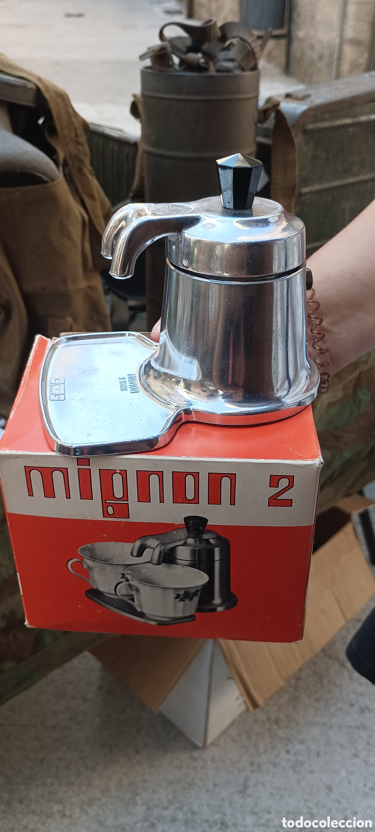 Vintage: Cafetera italiana Mignon - Foto 1