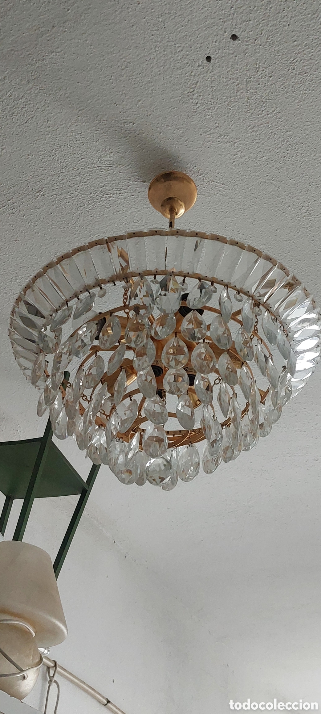 Vintage: Preciosa lampara de techo de Rafael Tormo. Elegante y sofisticada - Foto 3