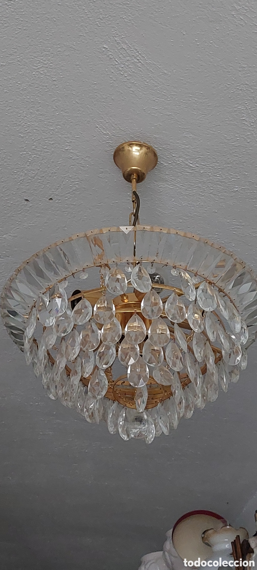 Vintage: Preciosa lampara de techo de Rafael Tormo. Elegante y sofisticada - Foto 5