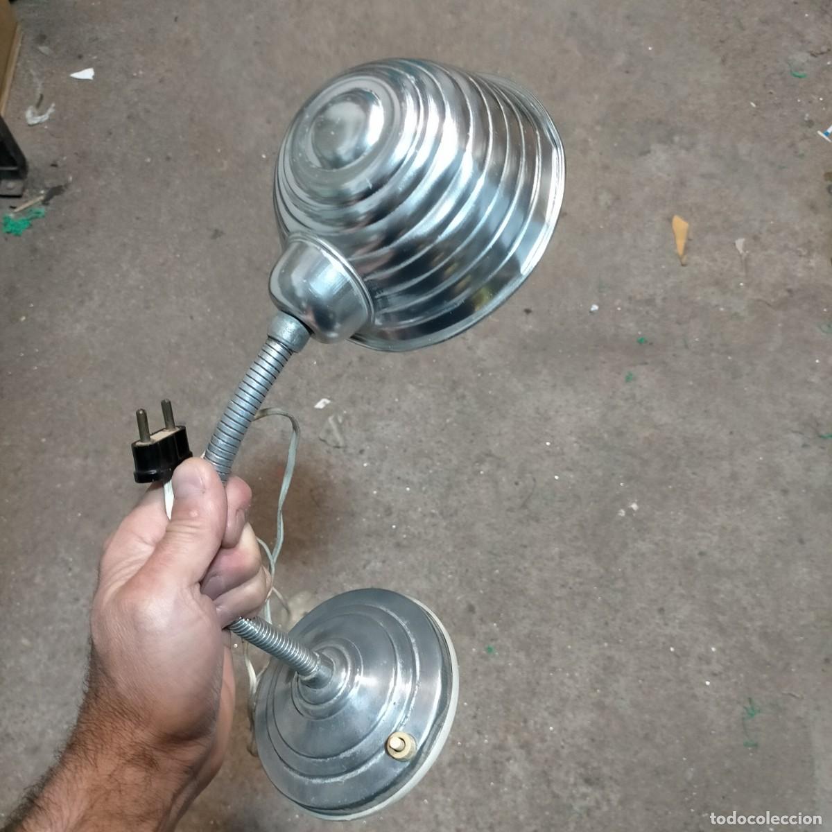 Vintage: ANTIGUO FLEXO DE AULUMINIO DE LOS A&Ntilde;OS 70-80 - Foto 1