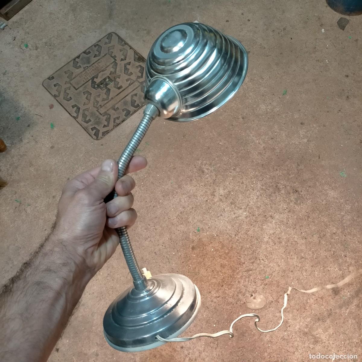 Vintage: ANTIGUO FLEXO DE AULUMINIO DE LOS A&Ntilde;OS 70-80 - Foto 2