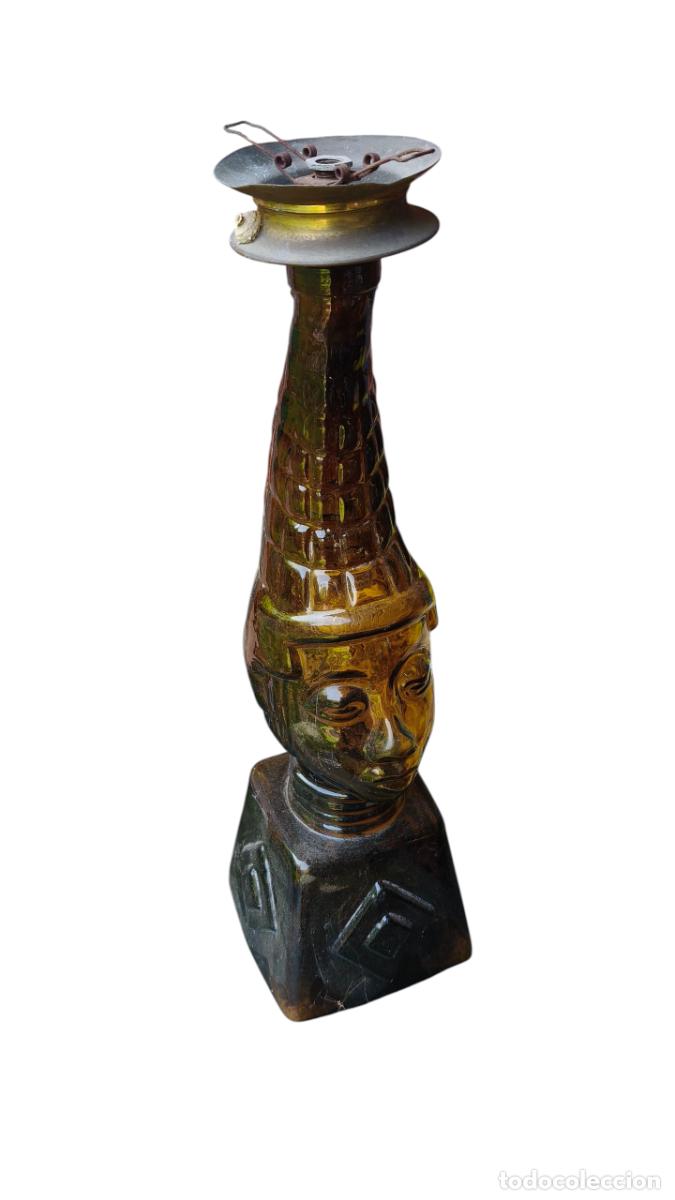 Vintage: Bouteille liqueur collection transform&eacute; en lampe - Foto 1