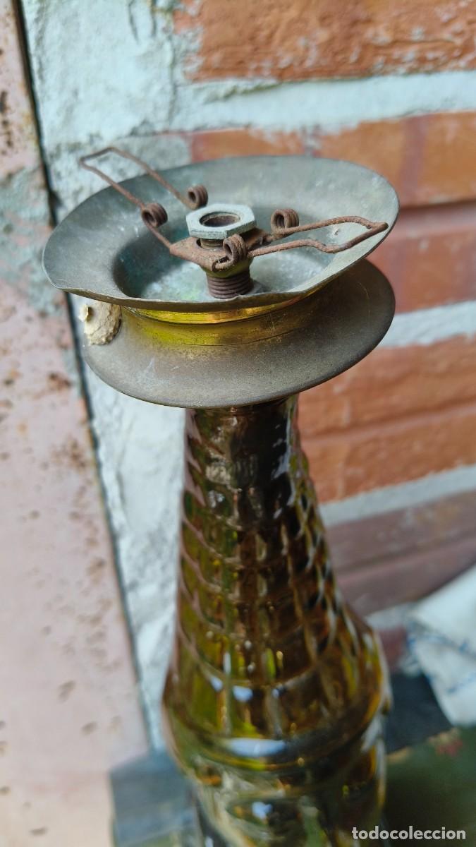 Vintage: Bouteille liqueur collection transform&eacute; en lampe - Foto 3