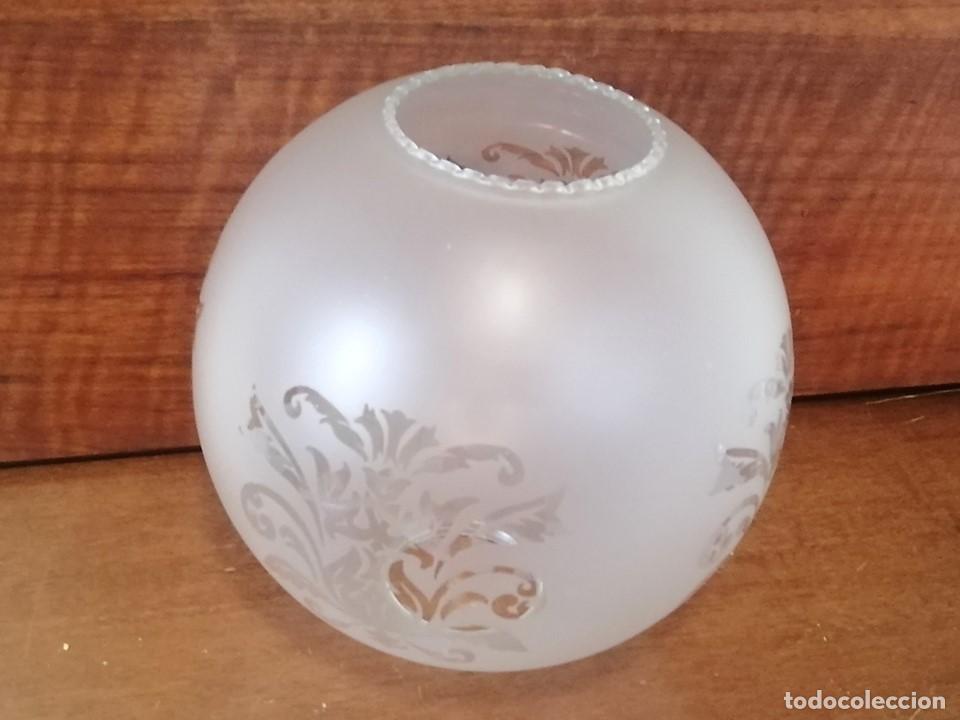 Vintage: CRISTAL ESF&Eacute;RICO PARA L&Aacute;MPARA - Foto 1