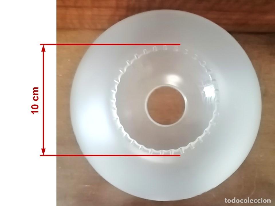 Vintage: CRISTAL ESF&Eacute;RICO PARA L&Aacute;MPARA - Foto 4