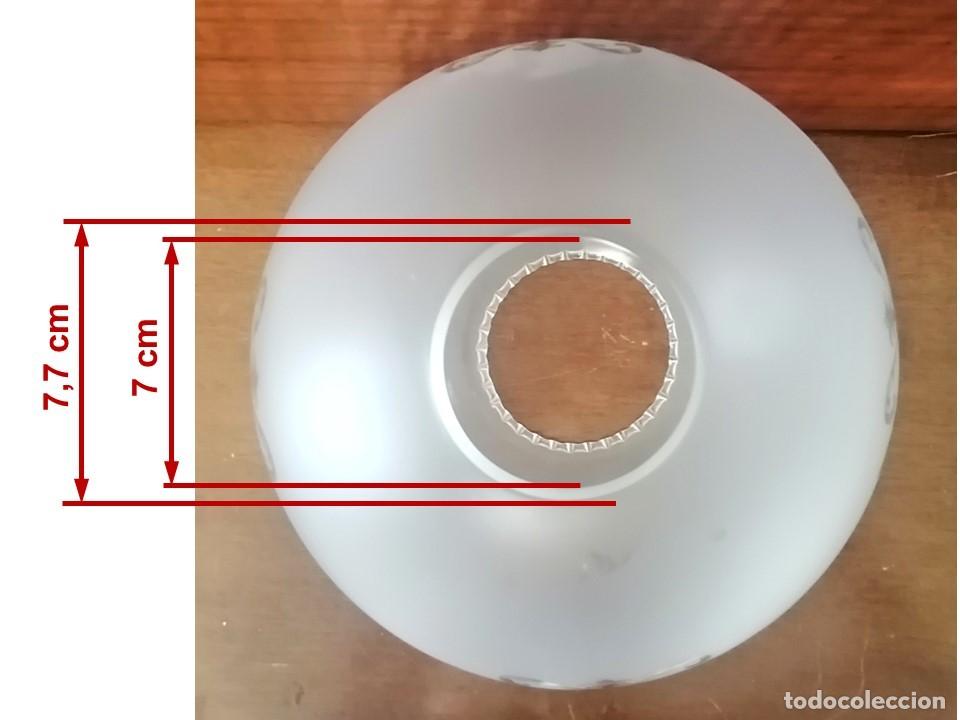 Vintage: CRISTAL ESF&Eacute;RICO PARA L&Aacute;MPARA - Foto 5