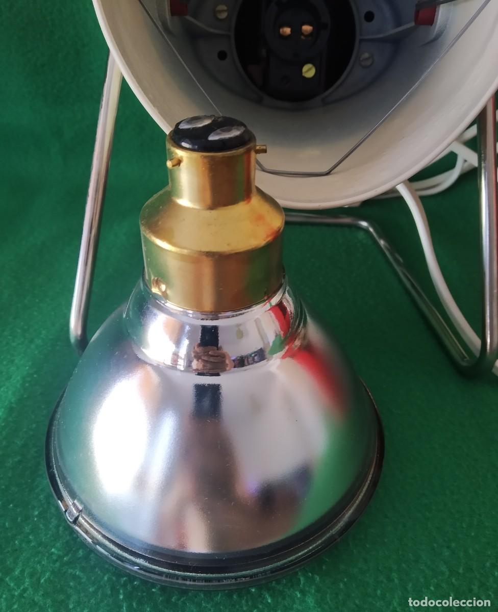 Vintage: L&aacute;mpara de sobremesa modelo &rdquo;Infraphil HP 3603&rdquo;. PHILIPS. HOLANDA. - Foto 6